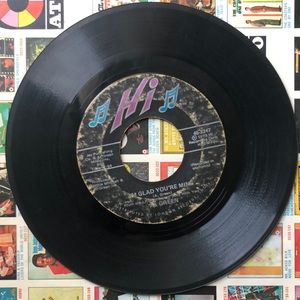 Al Green Here I Am (Come And Take Me)/I'm Glad You're Mine Vinyl 45 Record '73